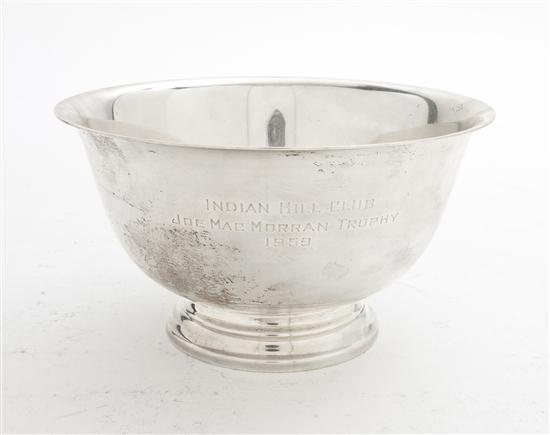  An American Sterling Silver Bowl 15067f