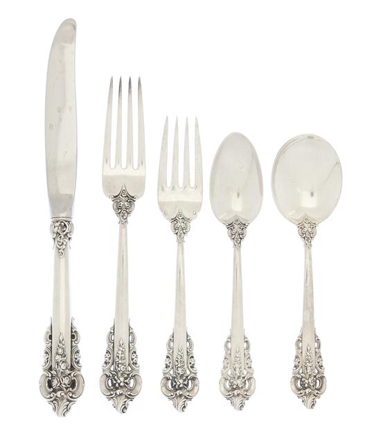 An American Sterling Silver Flatware 15069a