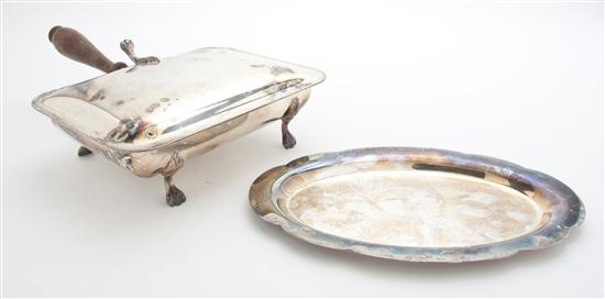 Two American Silverplate Articles