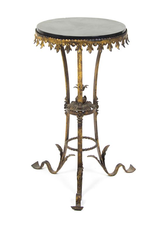 A Continental Wrought Iron Pedestal 150700