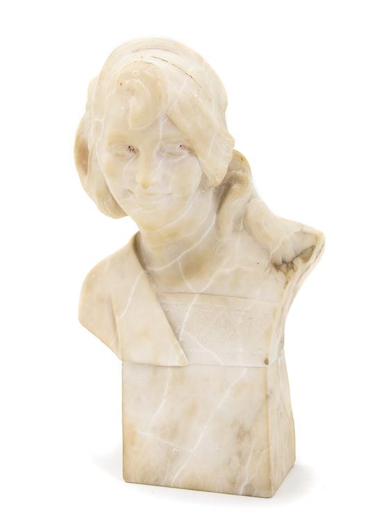 An Italian Carved Marble Bust depicting 150715