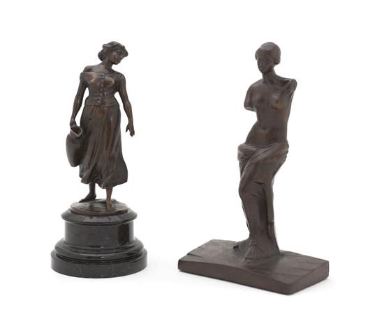 Two Continental Bronze Figures 150717