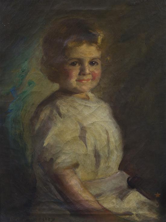 Artist Unknown (20th century) Portrait