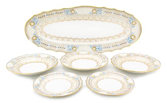 A Czechoslovakian Dinner Service Pirkenhammer