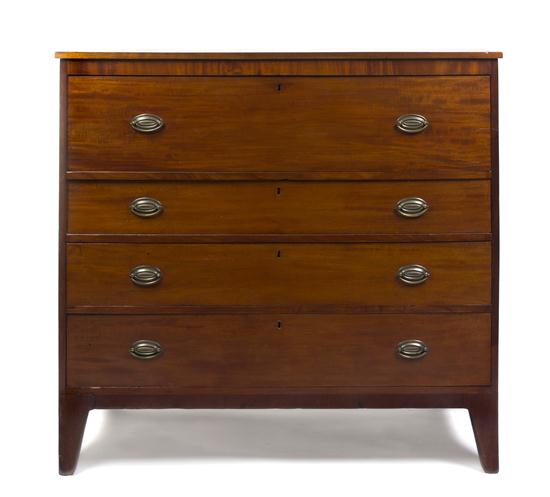 A Georgian Style Mahogany Chest 150764