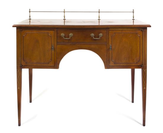 An American Regency Style Mahogany 15076a