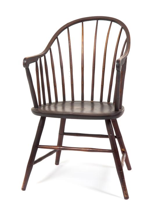 A Windsor Arm Chair having a yoke