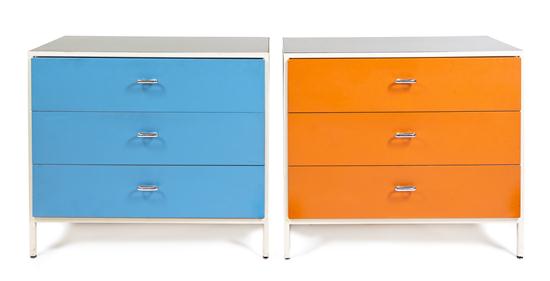 Two American Chest of Drawers George 1507e5