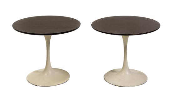 A Pair of Eero Saarinen Tulip Occasional 1507f5