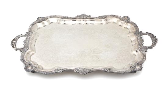 An American Silver Plate Serving 150805