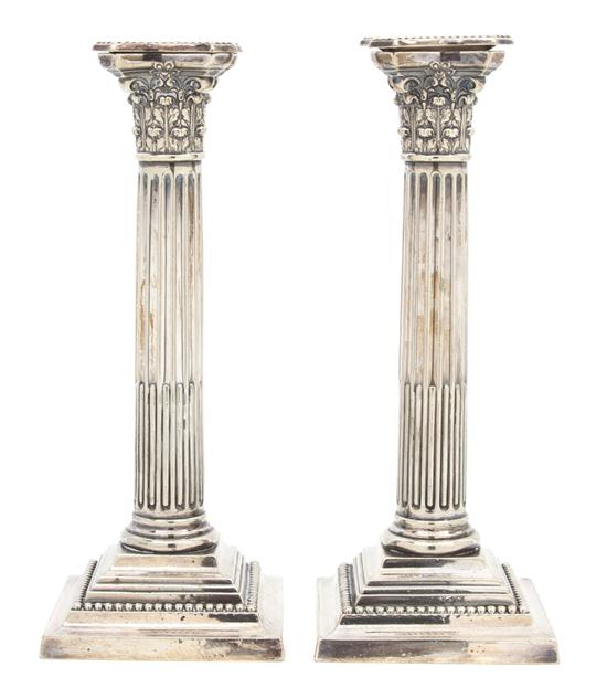 A Pair of American Silverplate 1507fe