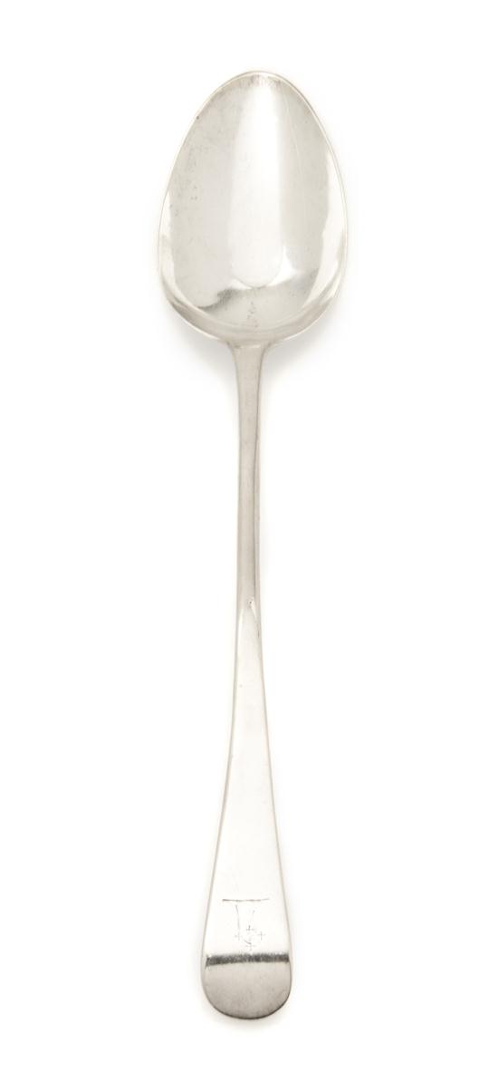 An English Sterling Stuffing Spoon 150812