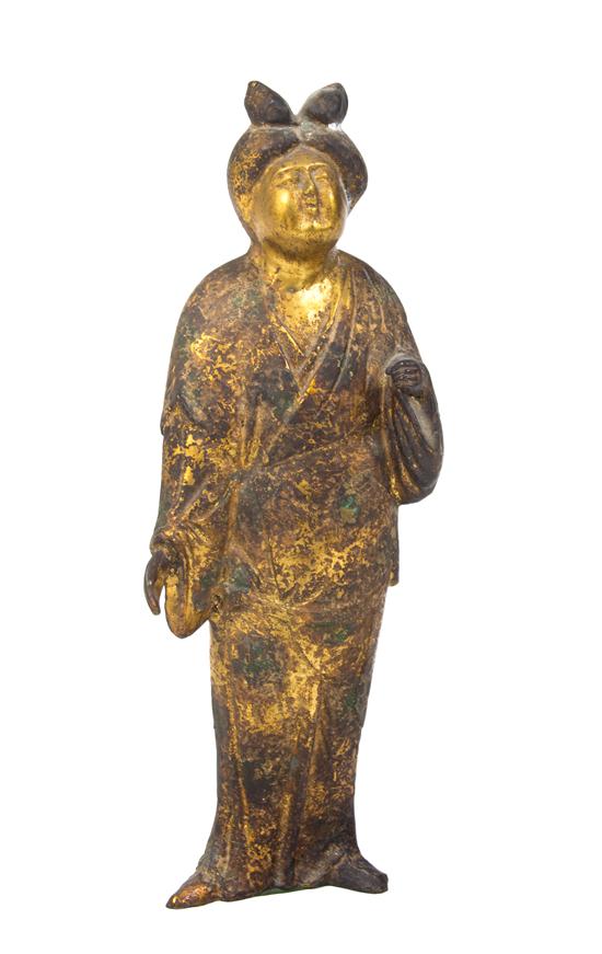 A Japanese Parcel Gilt and Patinated 150821