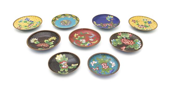 A Group of Eighteen Chinese Cloisonne 150837