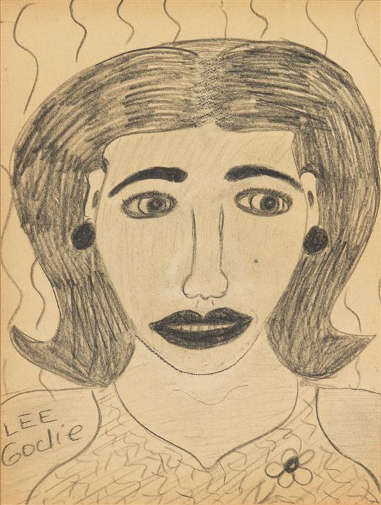 Lee Godie American 1908 1994  150a11