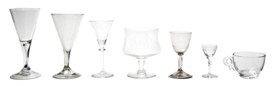 *A Collection of Pressed and Cut Glass