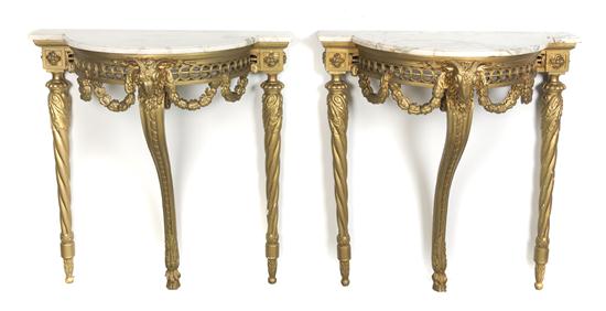  A Pair of Neoclassical Giltwood 150b38