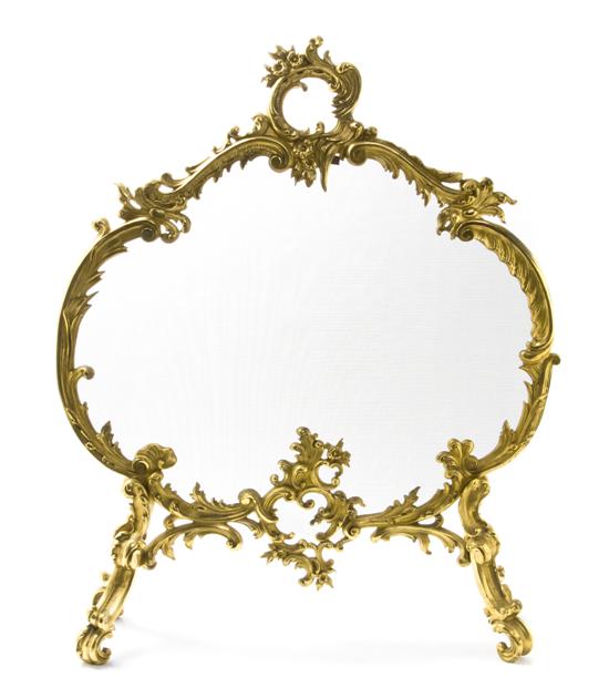 A Louis XV Style Gilt Bronze Fire 150b39