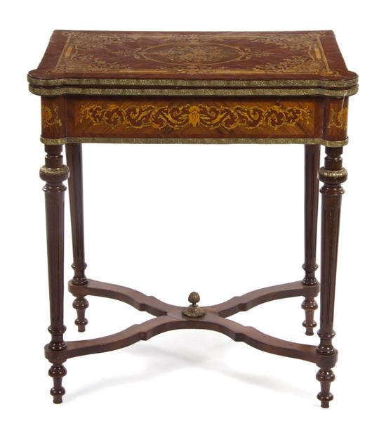 *A Louis XV Style Marquetry and