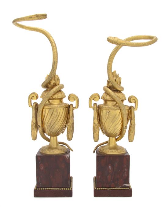 A Pair of Empire Bronze Cassoulets 150b82