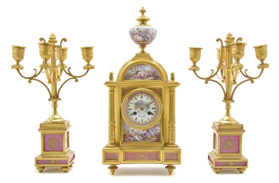 A French Gilt Bronze and Sevres 150ba7