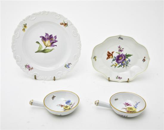A Group of Four Meissen Porcelain 150bc9