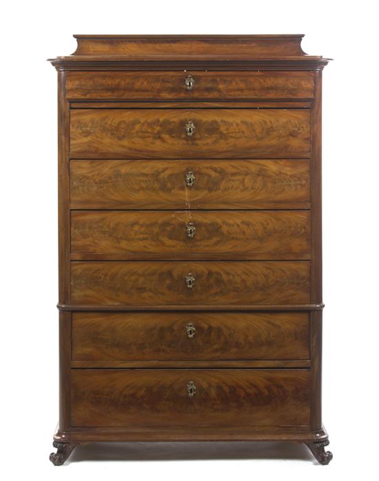 A Continental Mahogany Tall Chest 150be8