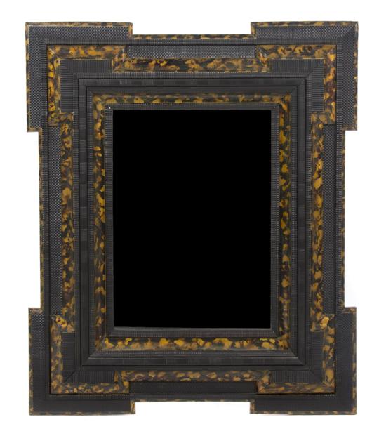 *A Continental Ebonized and Faux