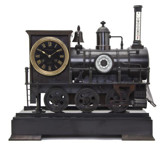 A French Bronze Locomotive Form 150c9f