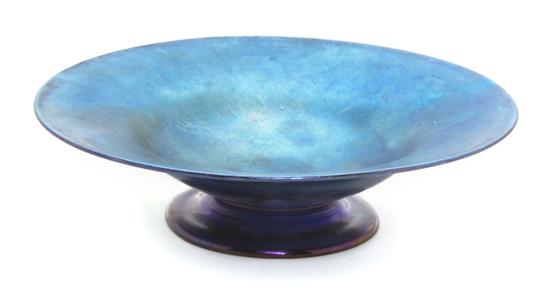 A Tiffany Studios Favrile Glass Bowl