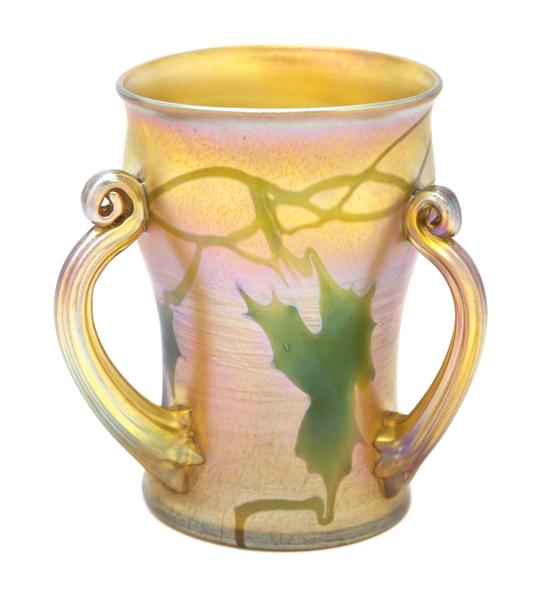 A Tiffany Studios Favrile Glass