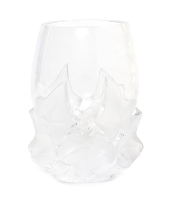 *A Lalique Molded and Frosted Glass