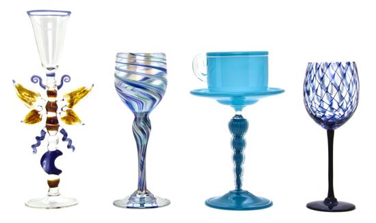 A Collection of Glass Goblets each 150cf5