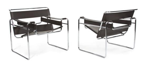 A Pair of Marcel Breuer Wassily  150d08