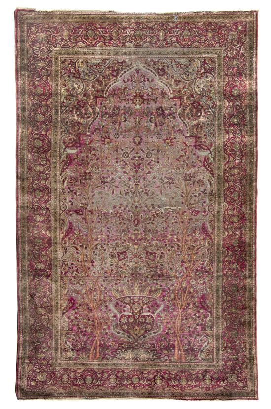  A Persian Silk and Wool Prayer 150d37