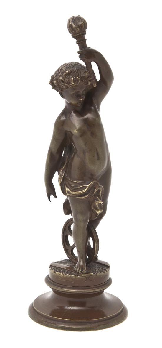 A French Bronze Figure Eugene Barillot