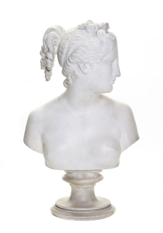  An Italian Alabaster Bust depicting 150d65