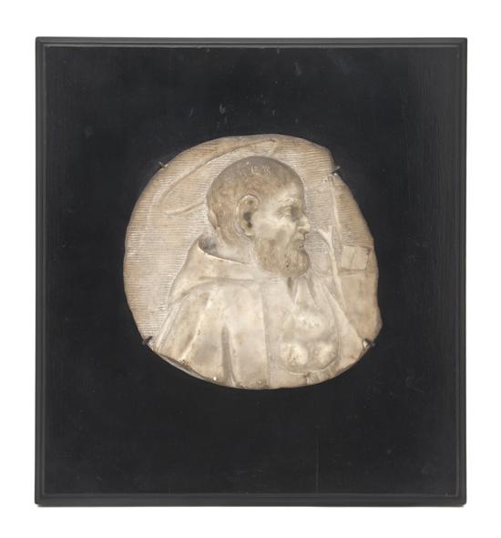 A Continental Carved Marble Relief Fragment