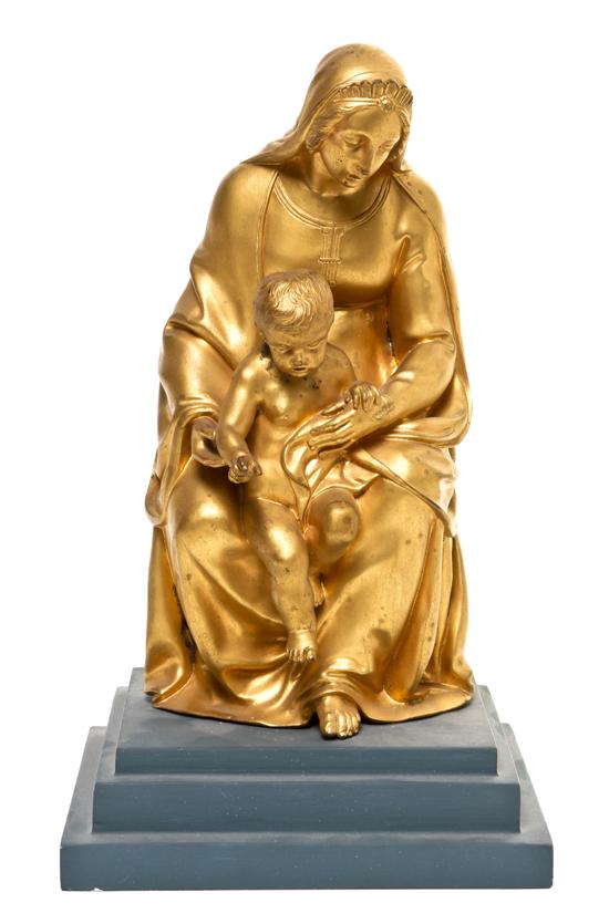 A Continental Gilt Bronze Figural 150d81