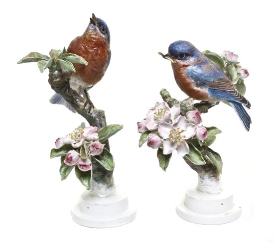 A Pair of Royal Worcester Dorothy Doughty