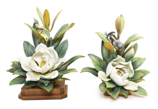 A Pair of Royal Worcester Dorothy Doughty