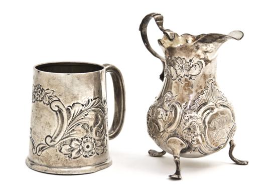 *Two English Silver Articles comprising