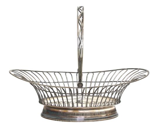 An English Silver Basket Richard 150ddd