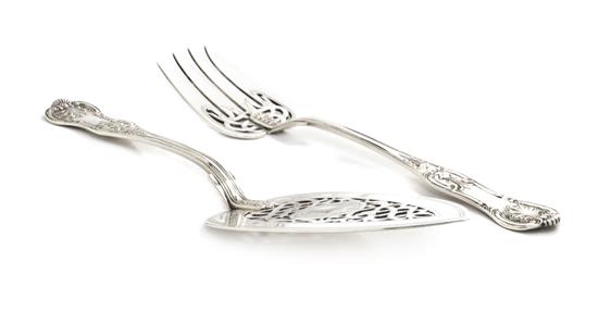 An English Silver Serving Fork 150df5