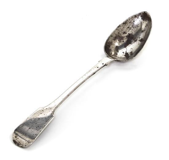  A Scottish Silver Stuffing Spoon 150dfc