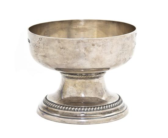  An English Silver Footed Bowl 150e1c