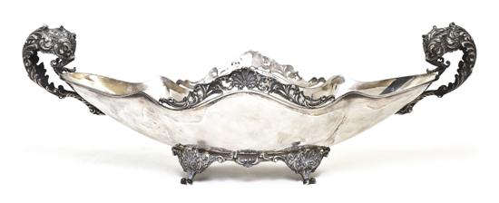 An Italian Silver Center Bowl Firenze 150e24