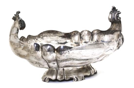 An Italian Silver Center Bowl Milano 150e25