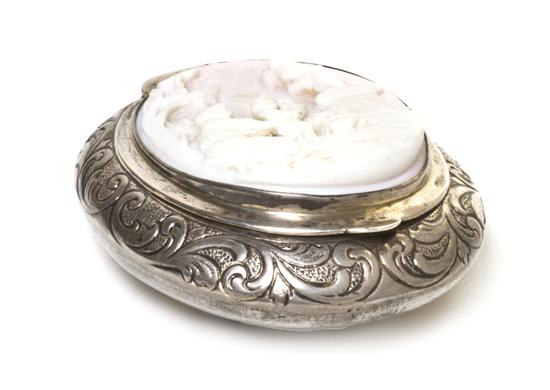 *A Continental Silver and Cameo