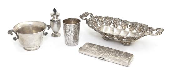 A Collection of Continental Silver 150e70